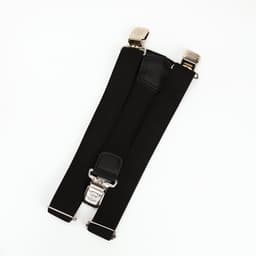 Подтяжки взрослые «Великан» для полных, ширина 3.8 см, чёрный