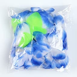 Гавайский набор зажим с голубым цветком, венок