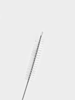 Калабас и бомбилья для приготовления чая Мате, 240 мл, с щёткой для чистки, нержавеющая сталь, белые