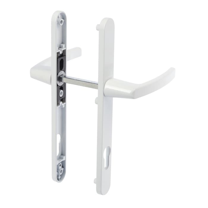 Гарнитур нажимной ТУНДРА 92/25 мм, стандартный, белые