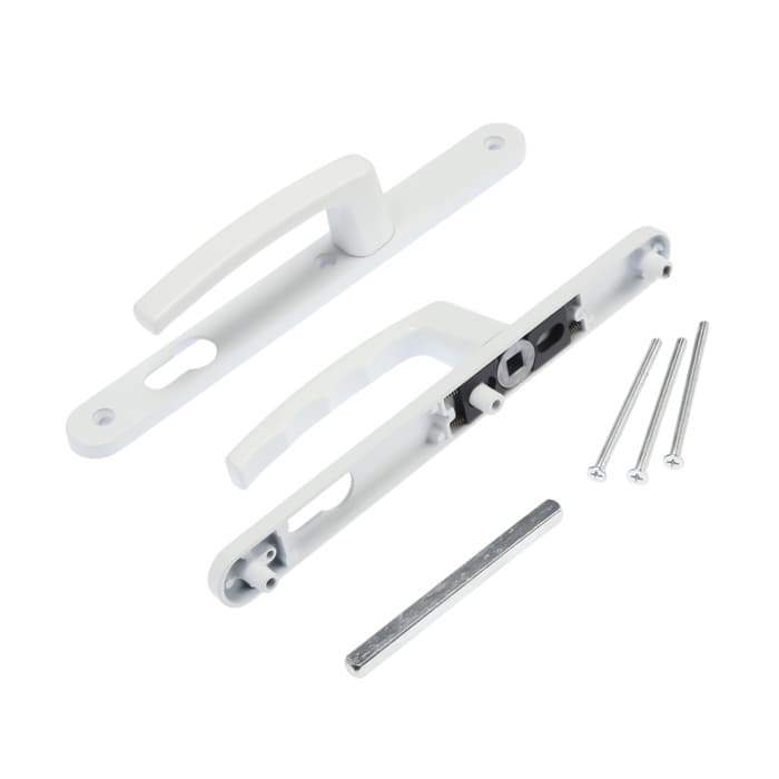 Гарнитур нажимной ТУНДРА 92/25 мм, стандартный, белые