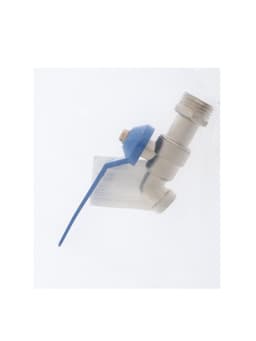 Кран водоразборный ZEIN,1/2", рычаг, укороченный, цинк