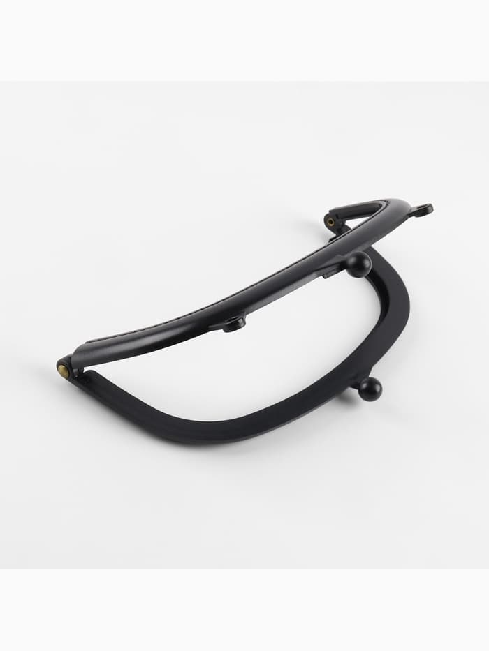 Фермуар пришивной, 21×10 см, чёрный