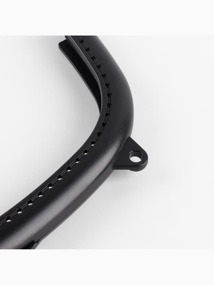 Фермуар пришивной, 21×10 см, чёрный