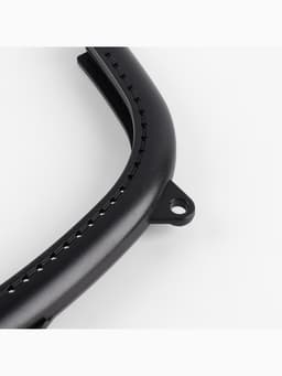 Фермуар пришивной, 21×10 см, чёрный