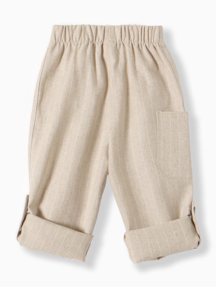 Брюки детские MINAKU, рост 92-98 см, бежевые