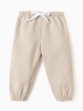 Брюки детские MINAKU, бежевые, рост 68-74 см