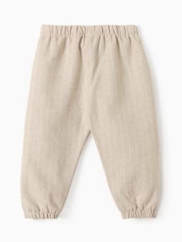 Брюки детские MINAKU, бежевые, рост 68-74 см