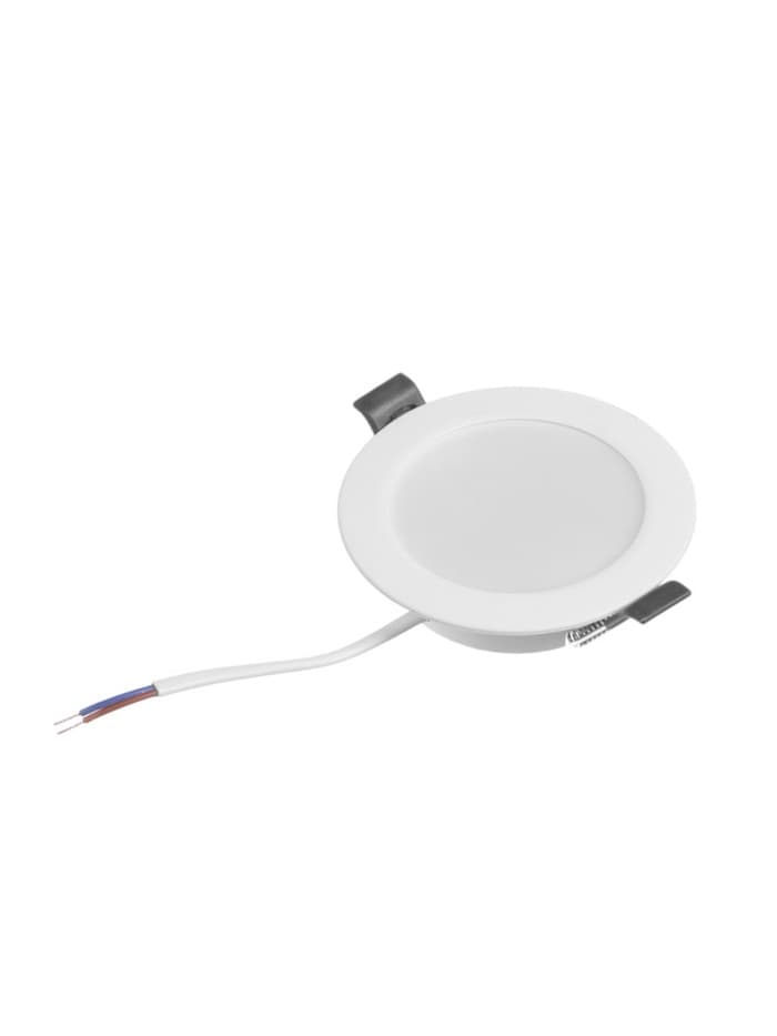 Светильник встраиваемый «Даунлайт», светодиодный, 5 Вт, 6500K, 475 Лм, 220 В, 90×25 мм, круглый, белый