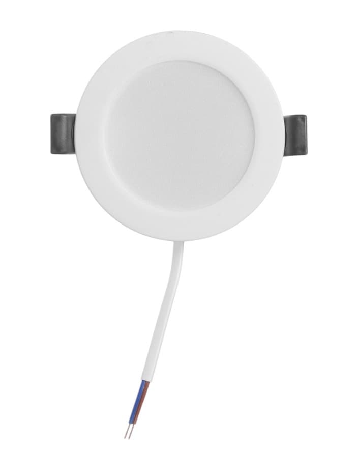 Светильник встраиваемый «Даунлайт», светодиодный, 5 Вт, 6500K, 475 Лм, 220 В, 90×25 мм, круглый, белый