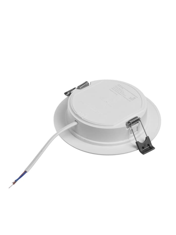 Светильник встраиваемый «Даунлайт», светодиодный, 9 Вт, 6500K, 855 Лм, 220 В, 119×26 мм, круглый, белый