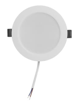 Светильник встраиваемый «Даунлайт», светодиодный, 9 Вт, 6500K, 855 Лм, 220 В, 119×26 мм, круглый, белый