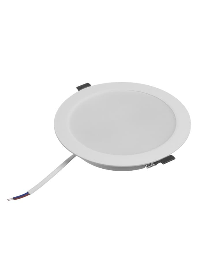 Светильник встраиваемый «Даунлайт», светодиодный, 12 Вт, 4000K, 1140 Лм, 220 В, 150×27 мм, круглый, белый