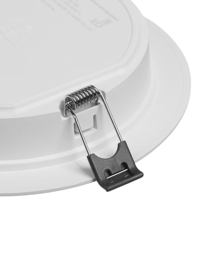 Светильник встраиваемый «Даунлайт», светодиодный, 12 Вт, 4000K, 1140 Лм, 220 В, 150×27 мм, круглый, белый