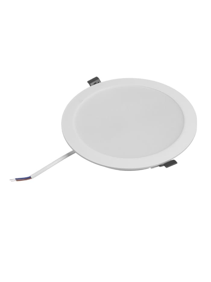 Светильник встраиваемый «Даунлайт», светодиодный, 18 Вт, 4000K, 1710 Лм, 220 В, 176×28 мм, круглый, белый