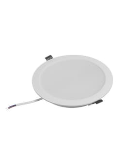 Светильник встраиваемый «Даунлайт», светодиодный, 18 Вт, 6500K, 1710 Лм, 220 В, 176×28 мм, круглый, белый