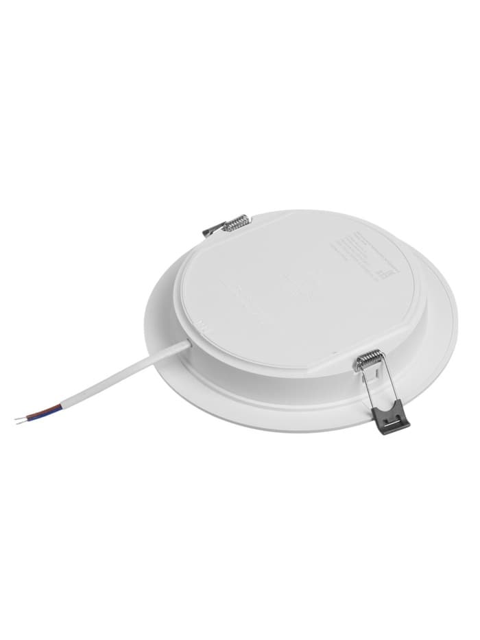 Светильник встраиваемый «Даунлайт», светодиодный, 18 Вт, 6500K, 1710 Лм, 220 В, 176×28 мм, круглый, белый