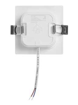 Светильник встраиваемый «Даунлайт», светодиодный, 5 Вт, 4000K, 475 Лм, 220 В, 90×25 мм, квадратный, белый