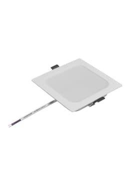 Светильник встраиваемый «Даунлайт», светодиодный, 9 Вт, 4000K, 855 Лм, 220 В, 119×26 мм, квадратный, белый