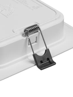 Светильник встраиваемый «Даунлайт», светодиодный, 9 Вт, 4000K, 855 Лм, 220 В, 119×26 мм, квадратный, белый