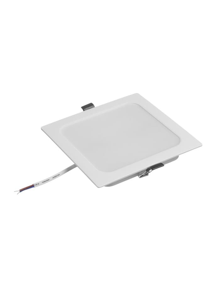 Светильник встраиваемый «Даунлайт», светодиодный, 12 Вт, 6500K, 1140 Лм, 220 В, 150×27 мм, квадратный, белый