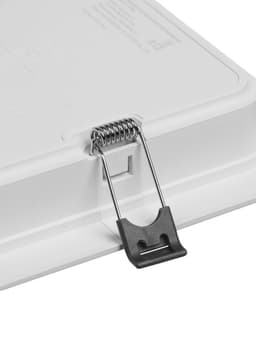 Светильник встраиваемый «Даунлайт», светодиодный, 12 Вт, 6500K, 1140 Лм, 220 В, 150×27 мм, квадратный, белый