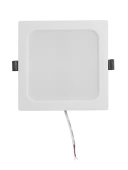 Светильник встраиваемый «Даунлайт», светодиодный, 12 Вт, 6500K, 1140 Лм, 220 В, 150×27 мм, квадратный, белый