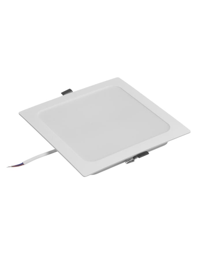 Светильник встраиваемый «Даунлайт», светодиодный, 18 Вт, 6500K, 1710 Лм, 220 В, 176×28 мм, квадратный, белый