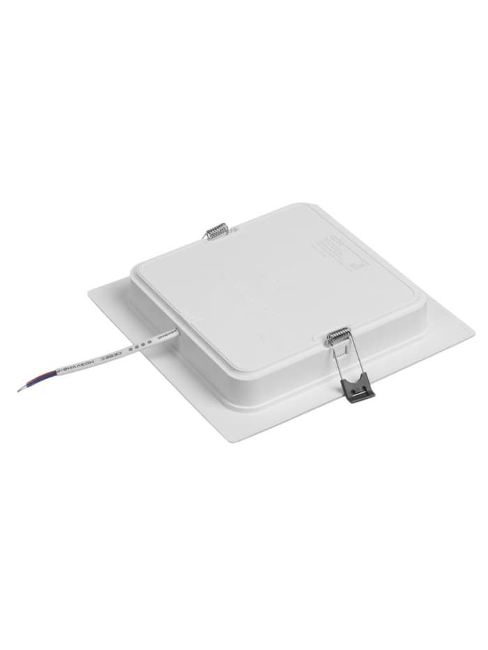 Светильник встраиваемый «Даунлайт», светодиодный, 18 Вт, 6500K, 1710 Лм, 220 В, 176×28 мм, квадратный, белый