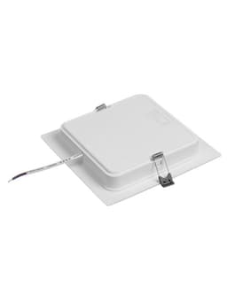 Светильник встраиваемый «Даунлайт», светодиодный, 18 Вт, 6500K, 1710 Лм, 220 В, 176×28 мм, квадратный, белый