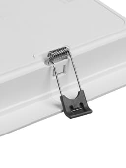 Светильник встраиваемый «Даунлайт», светодиодный, 18 Вт, 6500K, 1710 Лм, 220 В, 176×28 мм, квадратный, белый