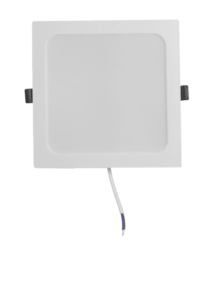 Светильник встраиваемый «Даунлайт», светодиодный, 18 Вт, 6500K, 1710 Лм, 220 В, 176×28 мм, квадратный, белый
