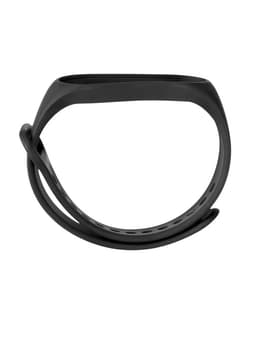 Ремешок для фитнес-браслета Mi Band 5/6/7 Luazon, чёрный