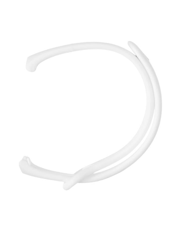 Ремешок для фитнес-браслета Mi Band 8/9 Luazon, белый