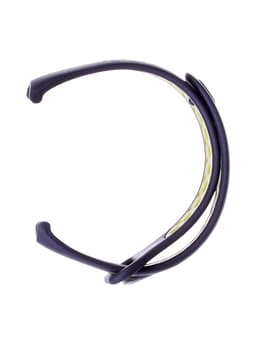 Ремешок для фитнес-браслета Mi Band 8/9 Luazon, с перфорацией, чёрный, зелёный