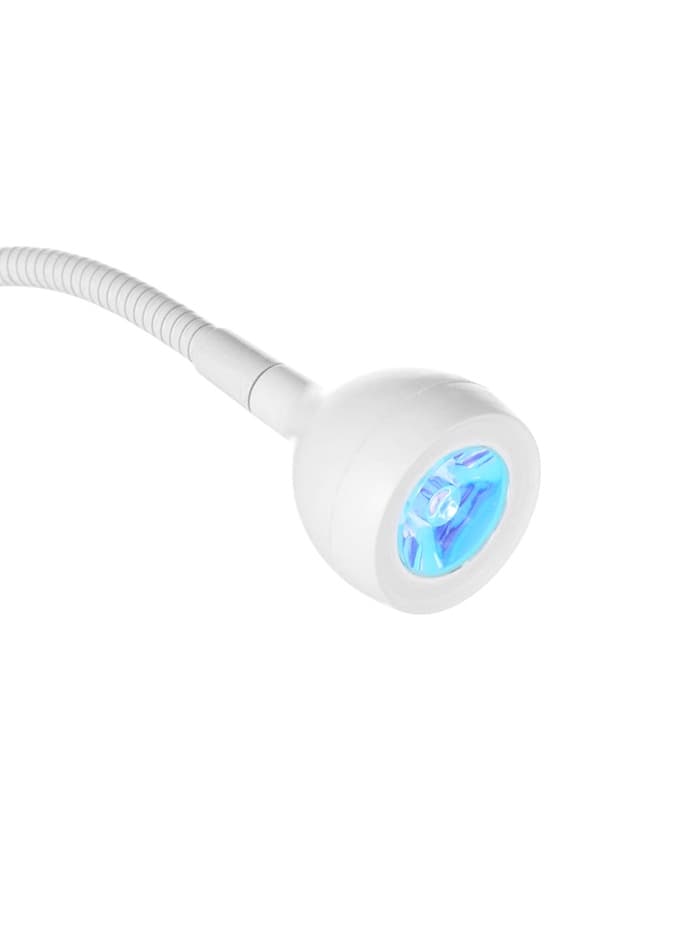 Лампа для маникюра, LED, на прищепке, 1 диод, 3 Вт, USB, белая