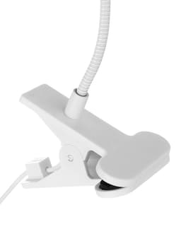 Лампа для маникюра, LED, на прищепке, 1 диод, 3 Вт, USB, белая
