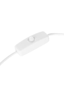 Лампа для маникюра, LED, на прищепке, 1 диод, 3 Вт, USB, белая