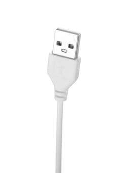 Лампа для маникюра, LED, на прищепке, 1 диод, 3 Вт, USB, белая
