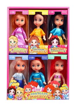 Куклы Happy Valley «Маленькие принцессы», набор 6 шт., 13 см