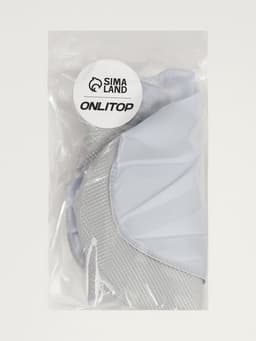 Чехлы для обуви, р-р M (37-40), 29 см, пара, серые