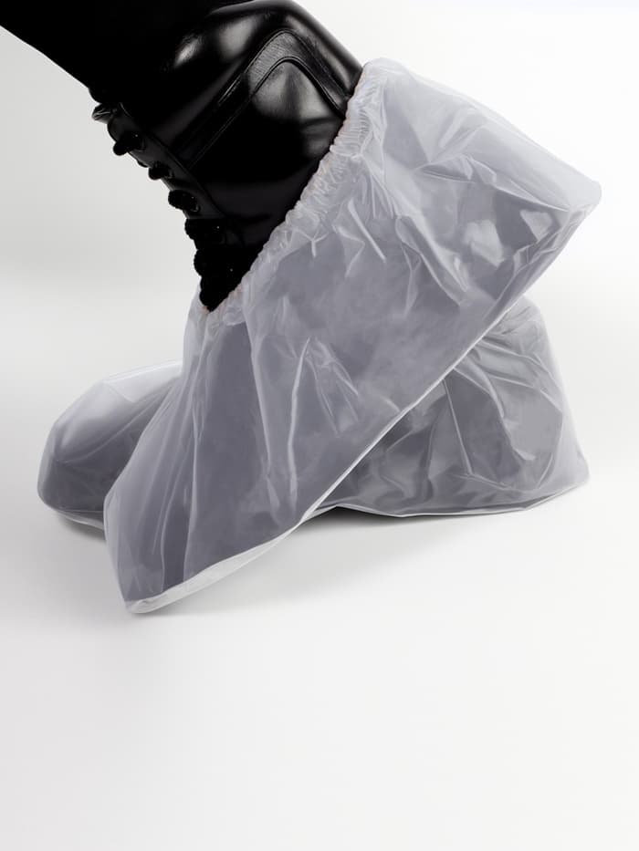 Чехлы для обуви, р-р L (41-44), 33 см, пара, серые