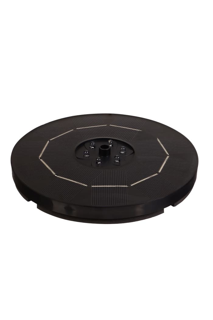 Фонтан садовый JT-180-6LED, 7 Вт, h=55 см, 180 л/ч, на солнечной батарее, LED - подсветка