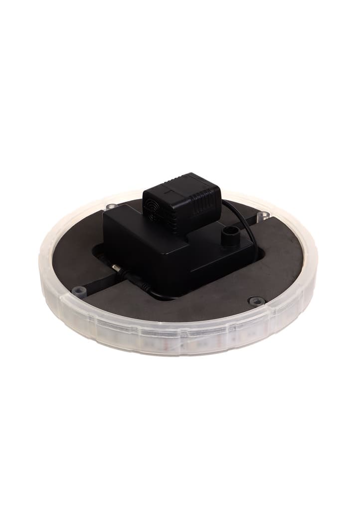 Фонтан садовый с подсветкой JT-180-23 LED, 7 Вт, h=55 см, 180 л/ч, на солнечной батарее