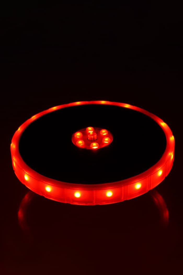 Фонтан садовый с подсветкой JT-180-23 LED, 7 Вт, h=55 см, 180 л/ч, на солнечной батарее