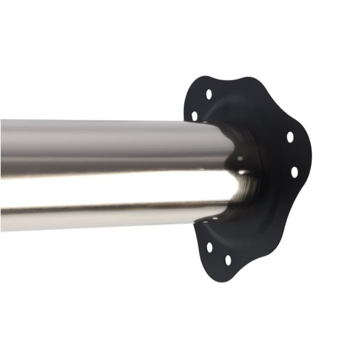 Опора мебельная, барная, ТУНДРА, 60×710 мм, цвет сатин никель