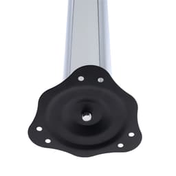 Опора мебельная, барная, ТУНДРА, 60×820 мм, цвет хром