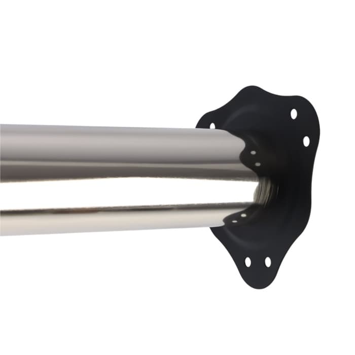 Опора мебельная, барная, ТУНДРА, 60×820 мм, цвет сатин никель