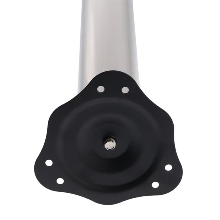 Опора мебельная, барная, ТУНДРА, 60×820 мм, цвет сатин никель