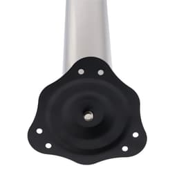 Опора мебельная, барная, ТУНДРА, 60×820 мм, цвет сатин никель